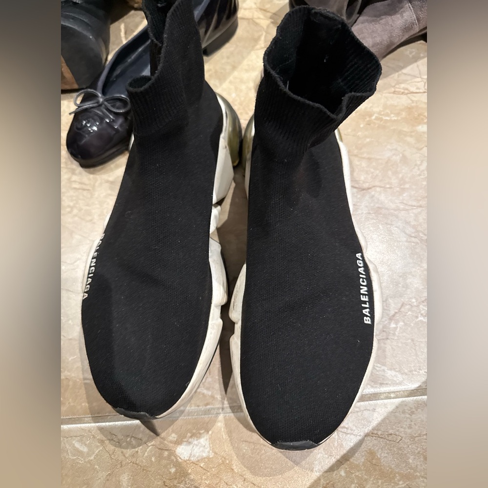 Balenciaga Women’s Sock Sneaker Size 40 - Picture 4 of 5